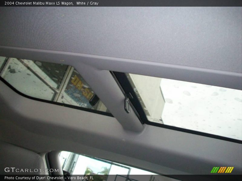 White / Gray 2004 Chevrolet Malibu Maxx LS Wagon