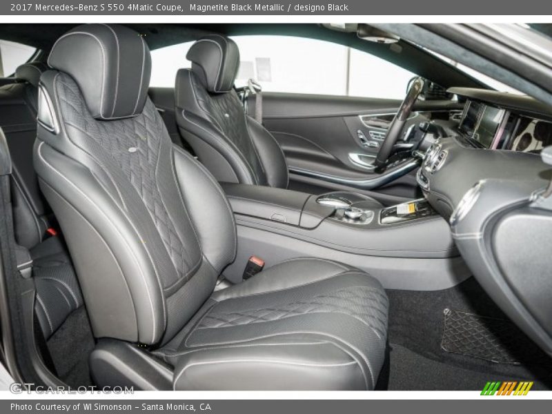 Magnetite Black Metallic / designo Black 2017 Mercedes-Benz S 550 4Matic Coupe