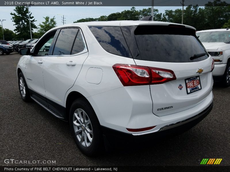 Summit White / Jet Black 2018 Chevrolet Equinox LT AWD