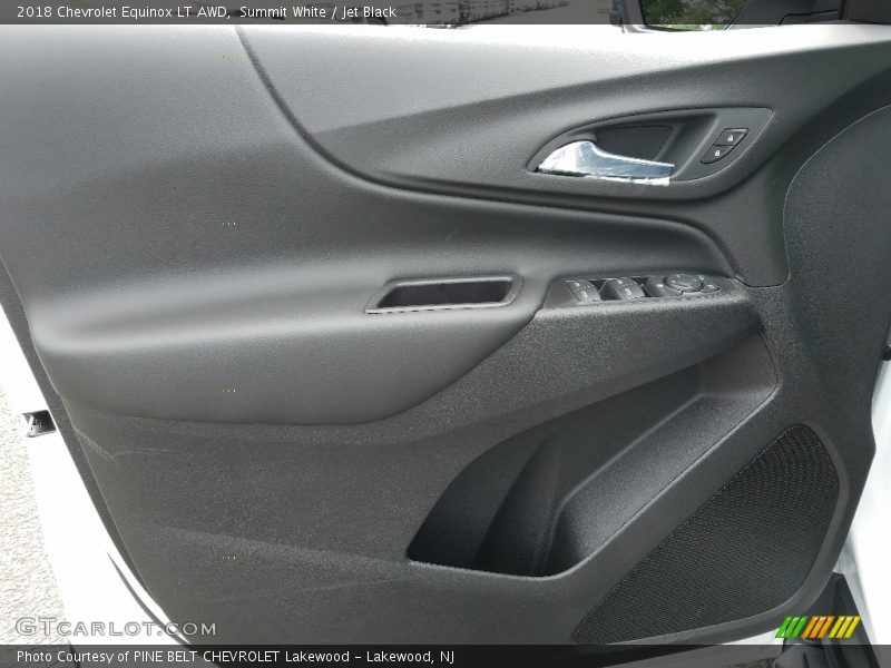 Summit White / Jet Black 2018 Chevrolet Equinox LT AWD