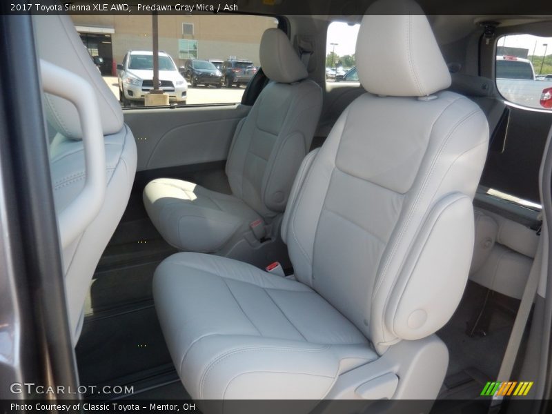 Predawn Gray Mica / Ash 2017 Toyota Sienna XLE AWD