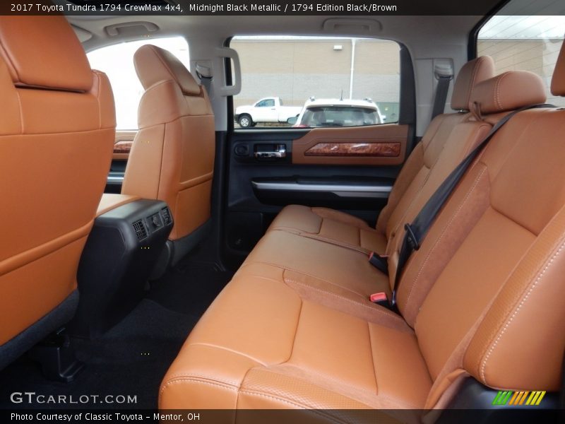Midnight Black Metallic / 1794 Edition Black/Brown 2017 Toyota Tundra 1794 CrewMax 4x4