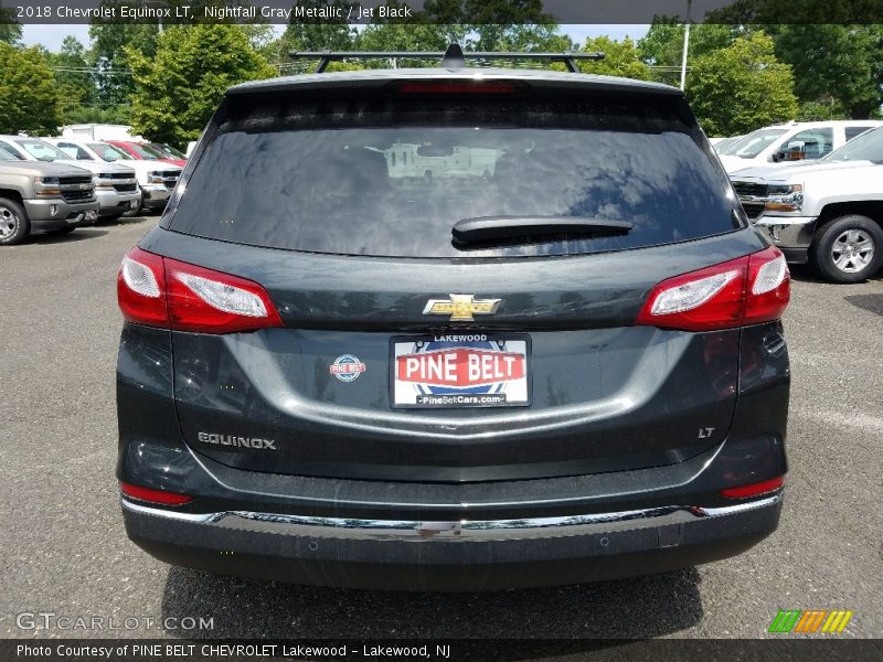 Nightfall Gray Metallic / Jet Black 2018 Chevrolet Equinox LT