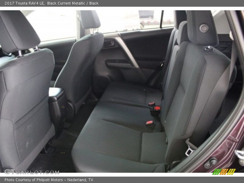 Black Current Metallic / Black 2017 Toyota RAV4 LE