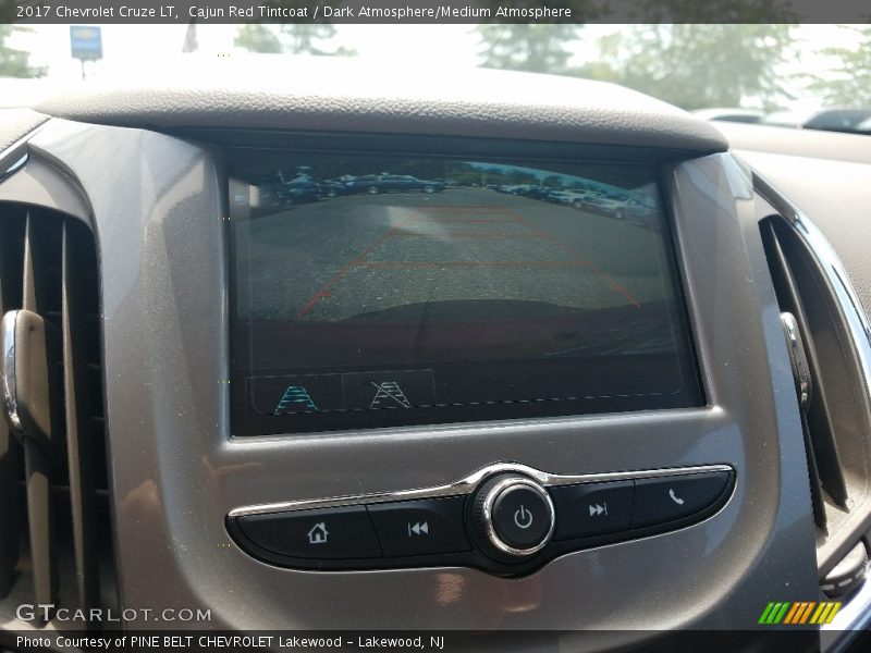 Cajun Red Tintcoat / Dark Atmosphere/Medium Atmosphere 2017 Chevrolet Cruze LT