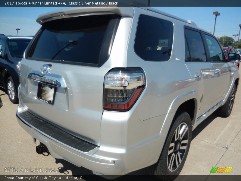 Classic Silver Metallic / Black 2017 Toyota 4Runner Limited 4x4