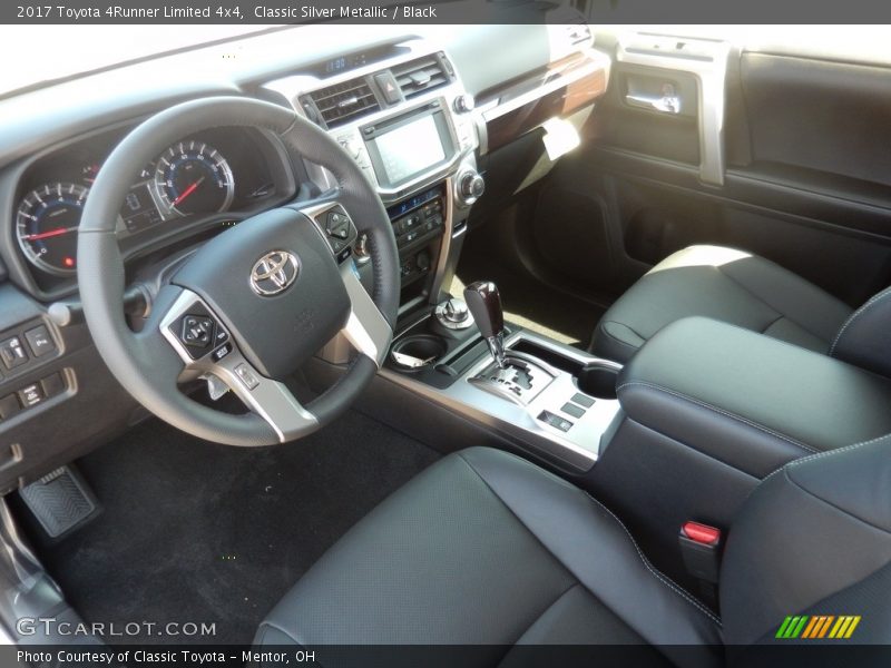 Classic Silver Metallic / Black 2017 Toyota 4Runner Limited 4x4