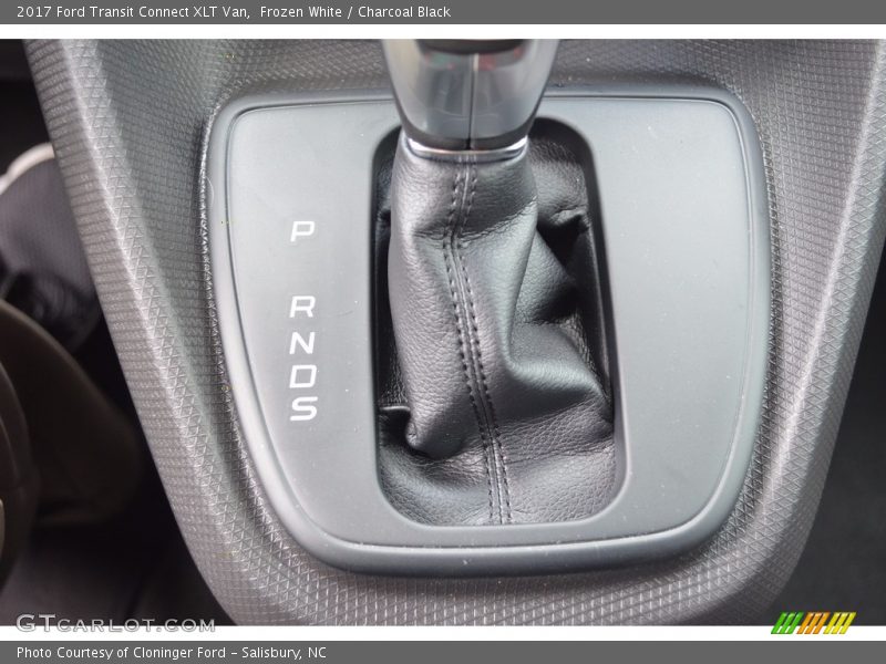 Frozen White / Charcoal Black 2017 Ford Transit Connect XLT Van