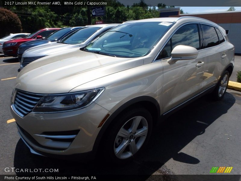 White Gold / Cappuccino 2017 Lincoln MKC Premier AWD