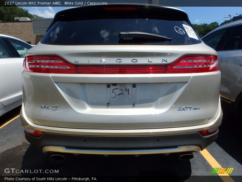 White Gold / Cappuccino 2017 Lincoln MKC Premier AWD
