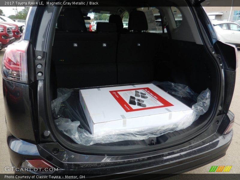 Magnetic Gray Metallic / Black 2017 Toyota RAV4 LE