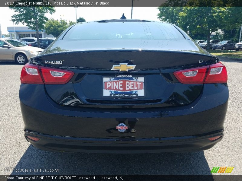 Mosaic Black Metallic / Jet Black 2017 Chevrolet Malibu LT