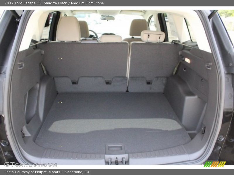 Shadow Black / Medium Light Stone 2017 Ford Escape SE