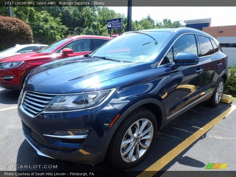 Midnight Sapphire / Ebony 2017 Lincoln MKC Select AWD