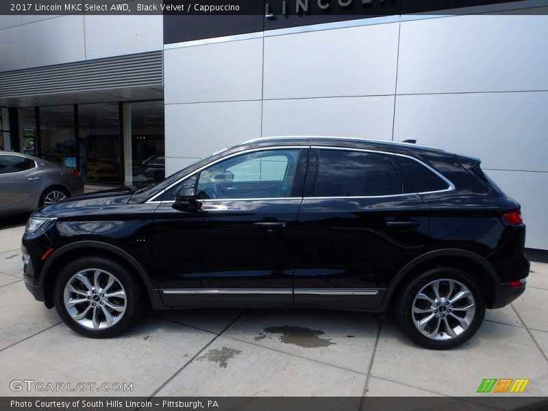 Black Velvet / Cappuccino 2017 Lincoln MKC Select AWD