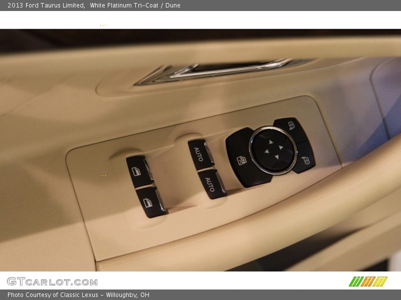 White Platinum Tri-Coat / Dune 2013 Ford Taurus Limited