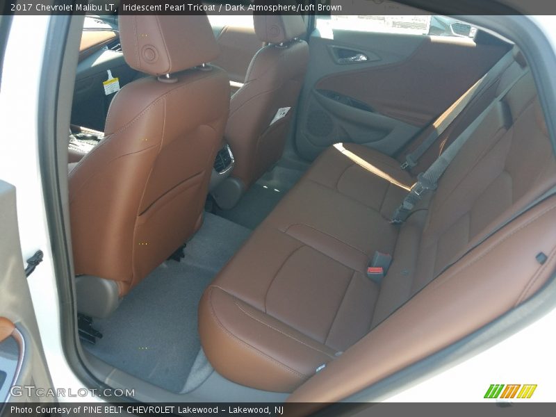 Iridescent Pearl Tricoat / Dark Atmosphere/Loft Brown 2017 Chevrolet Malibu LT