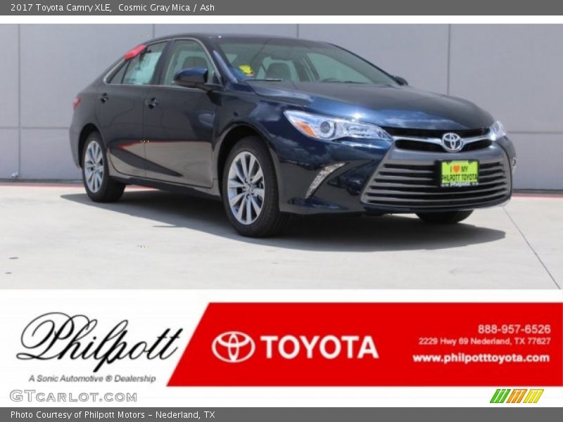 Cosmic Gray Mica / Ash 2017 Toyota Camry XLE