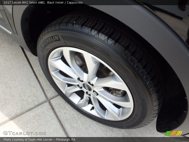 Black Velvet / Cappuccino 2017 Lincoln MKC Select AWD
