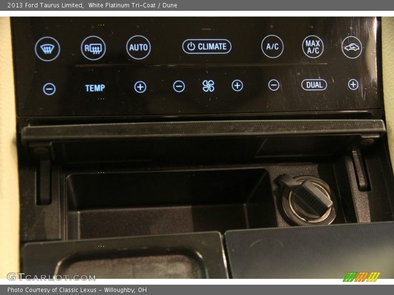 White Platinum Tri-Coat / Dune 2013 Ford Taurus Limited