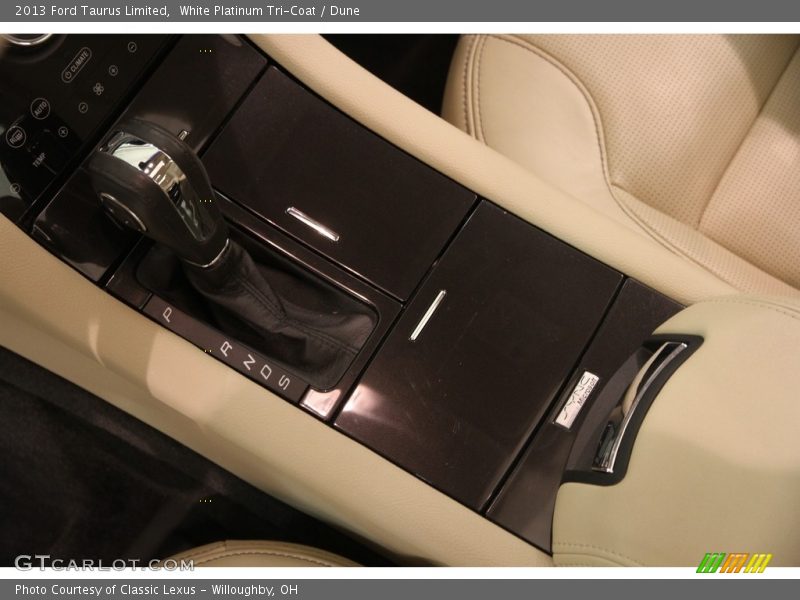 White Platinum Tri-Coat / Dune 2013 Ford Taurus Limited
