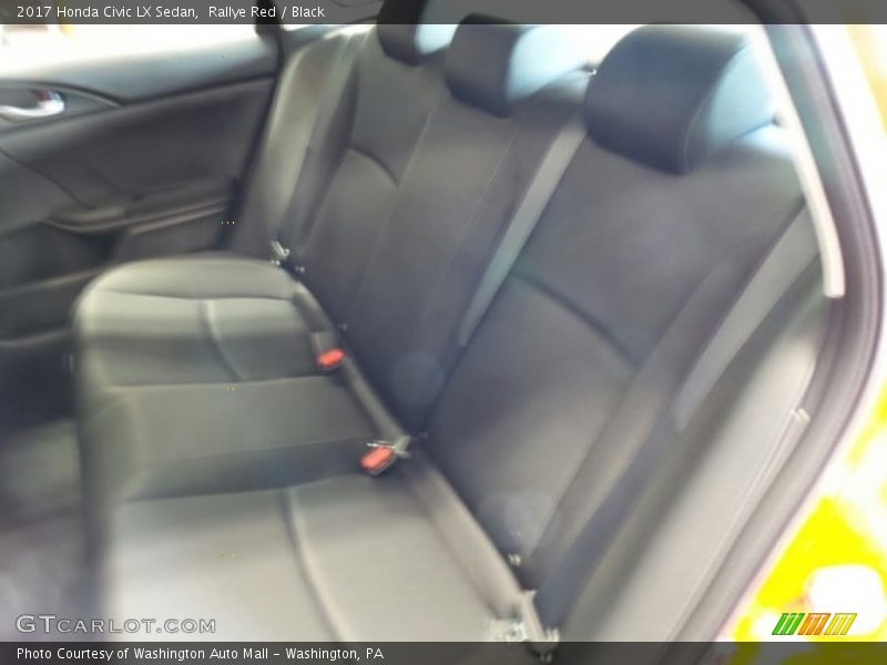 Rallye Red / Black 2017 Honda Civic LX Sedan