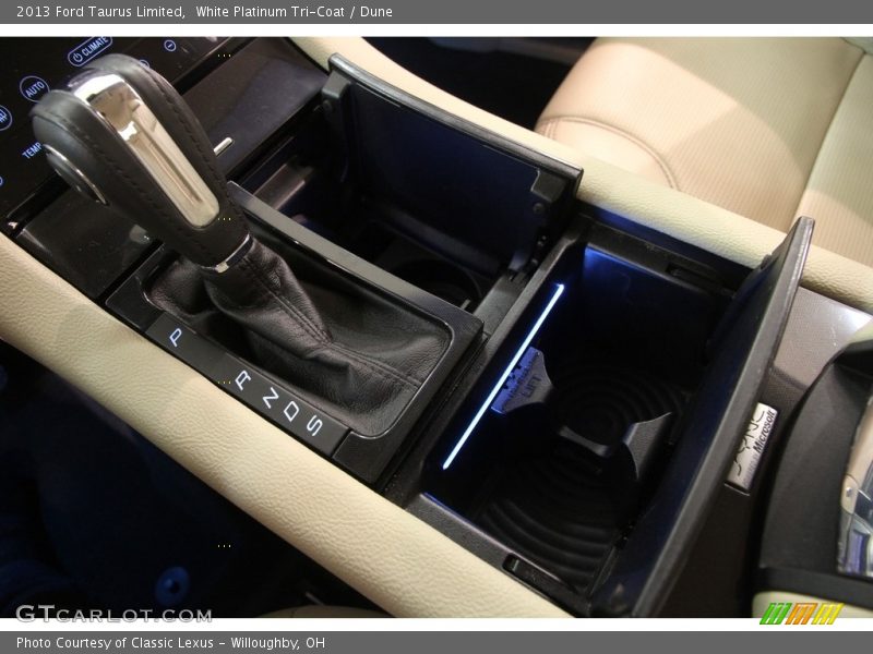 White Platinum Tri-Coat / Dune 2013 Ford Taurus Limited
