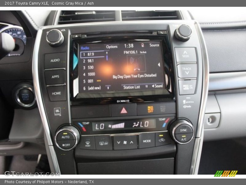 Cosmic Gray Mica / Ash 2017 Toyota Camry XLE