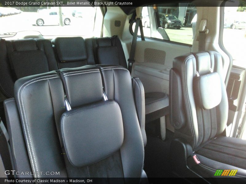 Billet Metallic / Black/Light Graystone 2017 Dodge Grand Caravan SXT