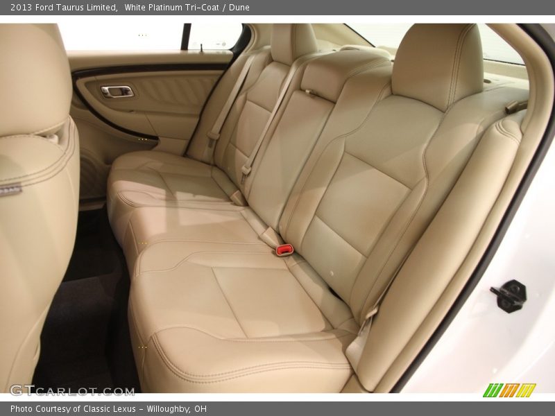 White Platinum Tri-Coat / Dune 2013 Ford Taurus Limited