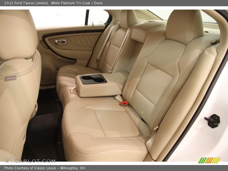 White Platinum Tri-Coat / Dune 2013 Ford Taurus Limited