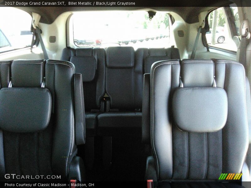 Billet Metallic / Black/Light Graystone 2017 Dodge Grand Caravan SXT