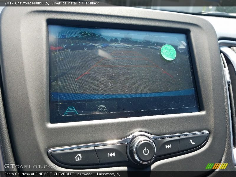 Silver Ice Metallic / Jet Black 2017 Chevrolet Malibu LS