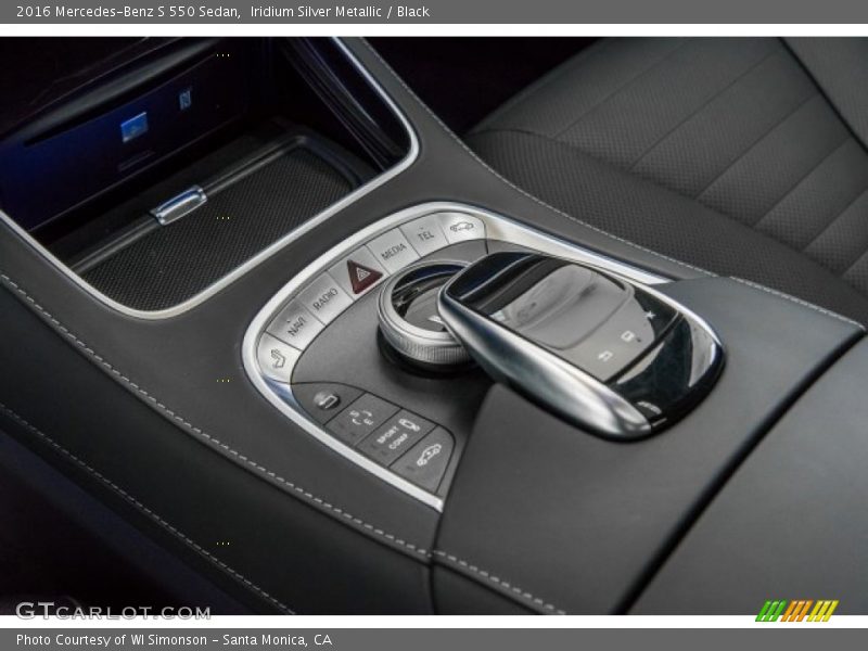 Iridium Silver Metallic / Black 2016 Mercedes-Benz S 550 Sedan