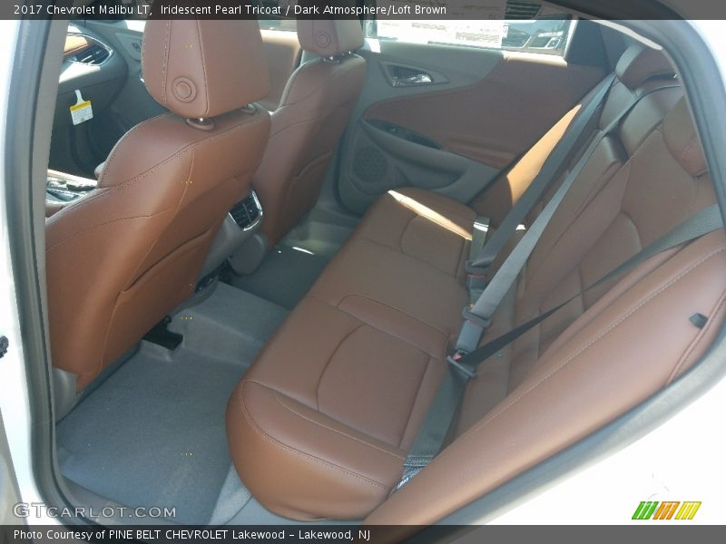 Iridescent Pearl Tricoat / Dark Atmosphere/Loft Brown 2017 Chevrolet Malibu LT