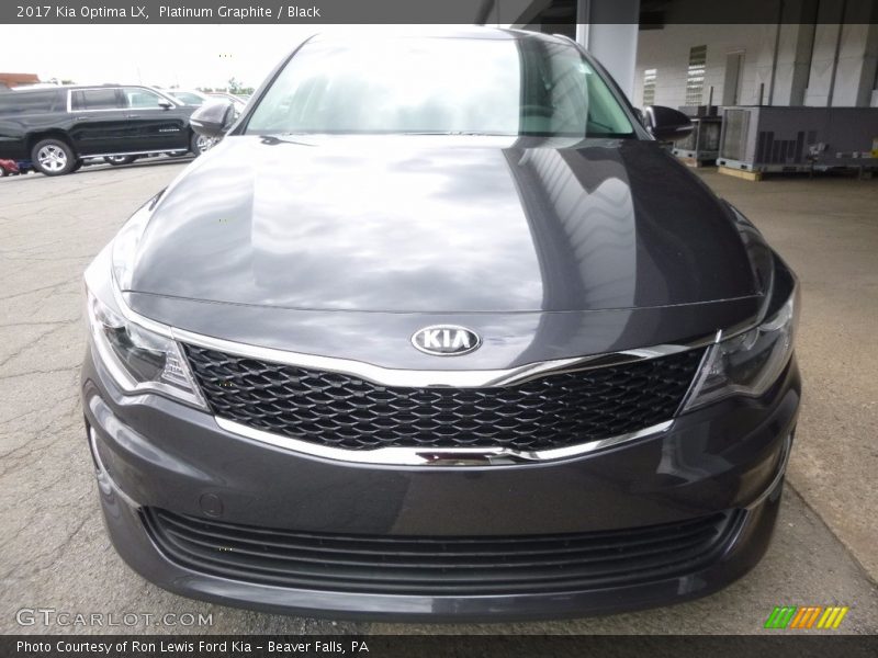 Platinum Graphite / Black 2017 Kia Optima LX