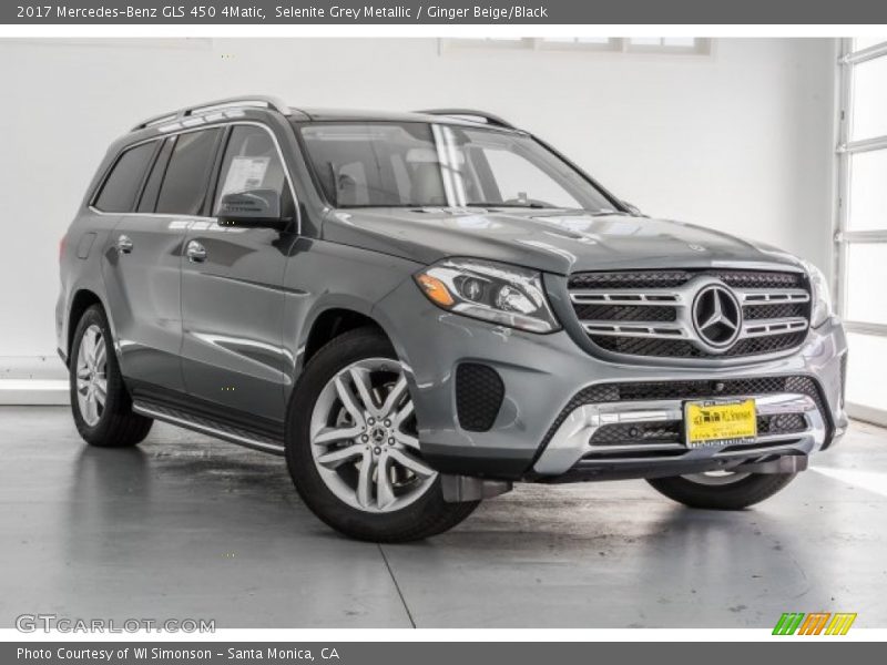 Selenite Grey Metallic / Ginger Beige/Black 2017 Mercedes-Benz GLS 450 4Matic