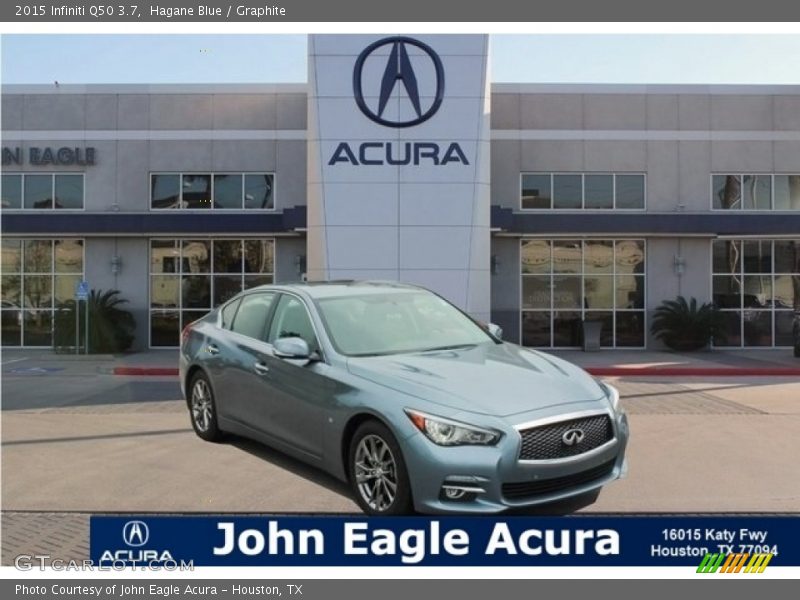 Hagane Blue / Graphite 2015 Infiniti Q50 3.7