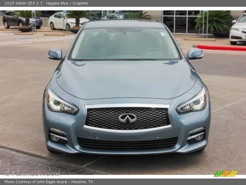 Hagane Blue / Graphite 2015 Infiniti Q50 3.7