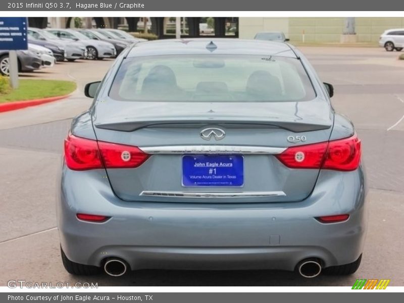 Hagane Blue / Graphite 2015 Infiniti Q50 3.7