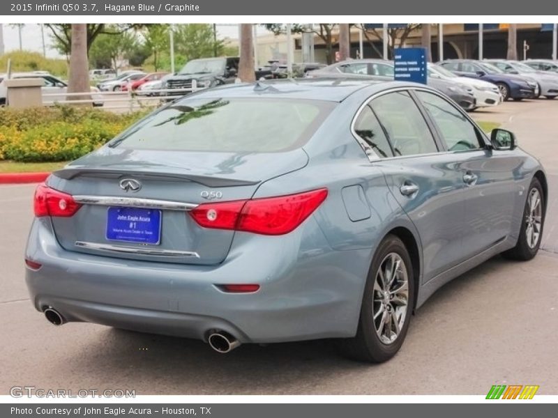 Hagane Blue / Graphite 2015 Infiniti Q50 3.7