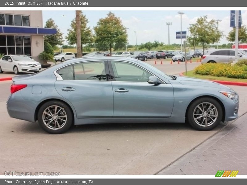 Hagane Blue / Graphite 2015 Infiniti Q50 3.7
