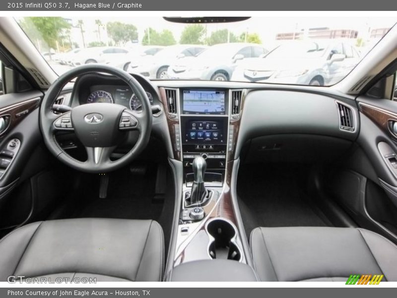 Hagane Blue / Graphite 2015 Infiniti Q50 3.7