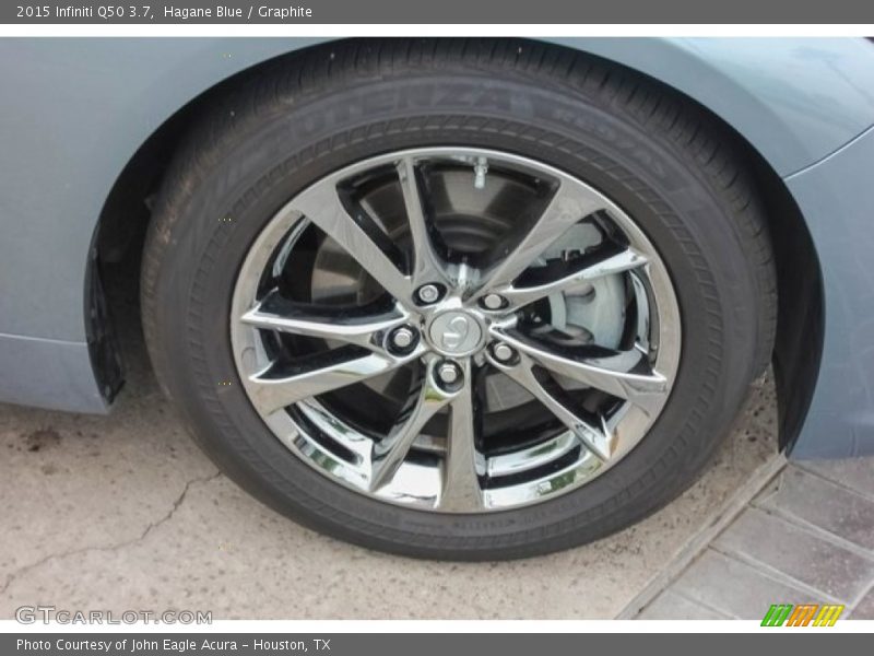 Hagane Blue / Graphite 2015 Infiniti Q50 3.7