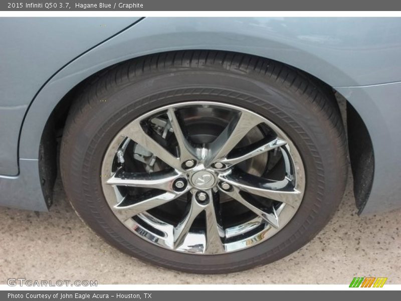 Hagane Blue / Graphite 2015 Infiniti Q50 3.7
