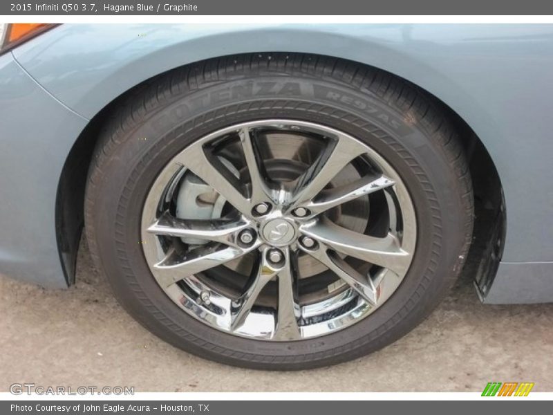 Hagane Blue / Graphite 2015 Infiniti Q50 3.7