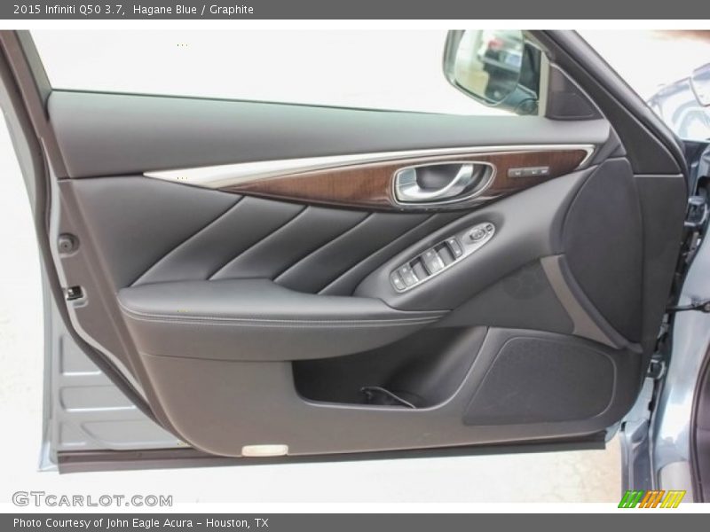 Hagane Blue / Graphite 2015 Infiniti Q50 3.7