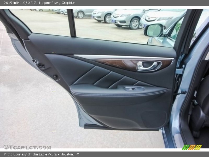 Hagane Blue / Graphite 2015 Infiniti Q50 3.7