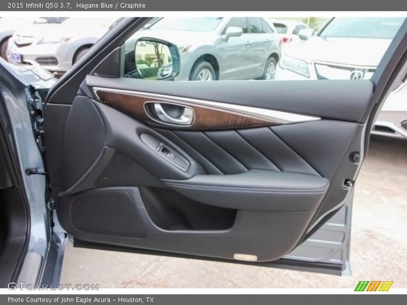 Hagane Blue / Graphite 2015 Infiniti Q50 3.7