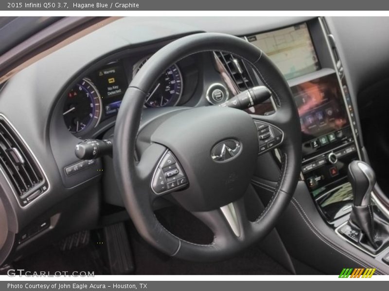 Hagane Blue / Graphite 2015 Infiniti Q50 3.7